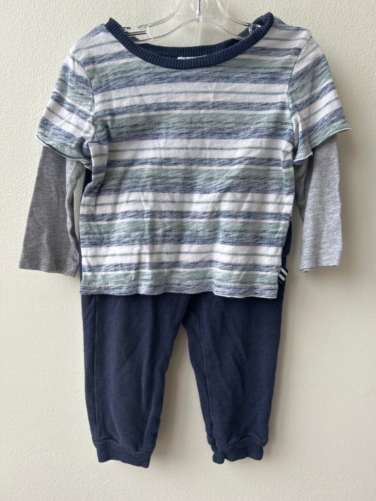 Splendid | 12 - 18 Months | 2 PC - Blue - Stripe