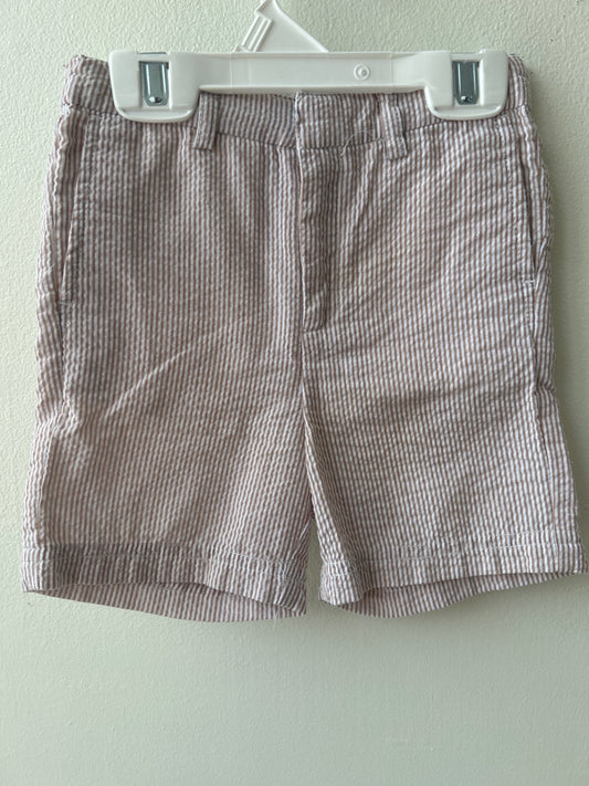 Egg New York | 18 Months | Shorts - Brown - Searsucker