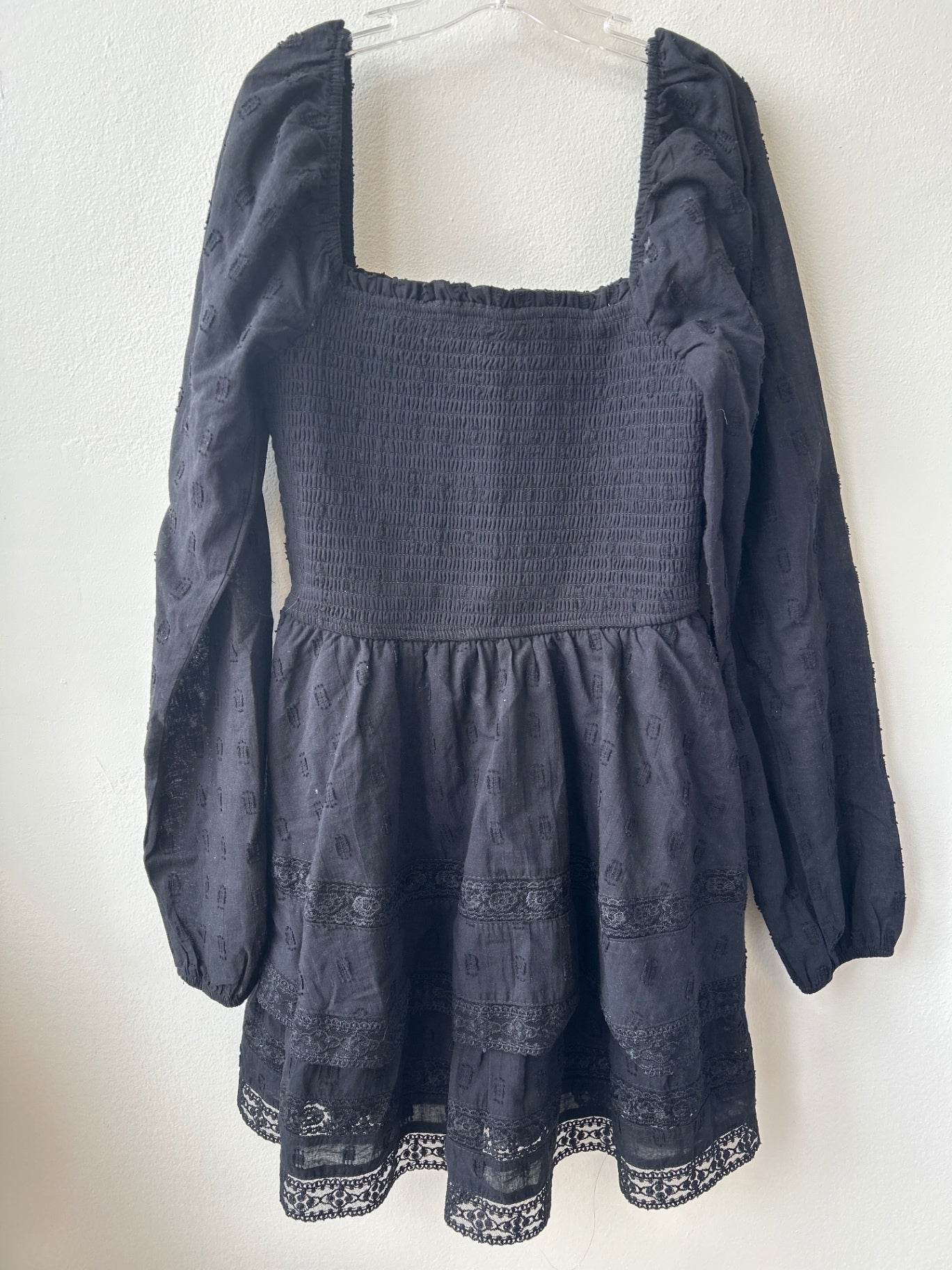 altar'd state | XS | Dress - black - lace detail