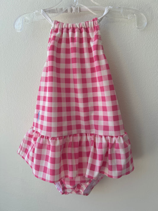 Ralph Lauren | 12 Months | Swim - Pink - Plaid