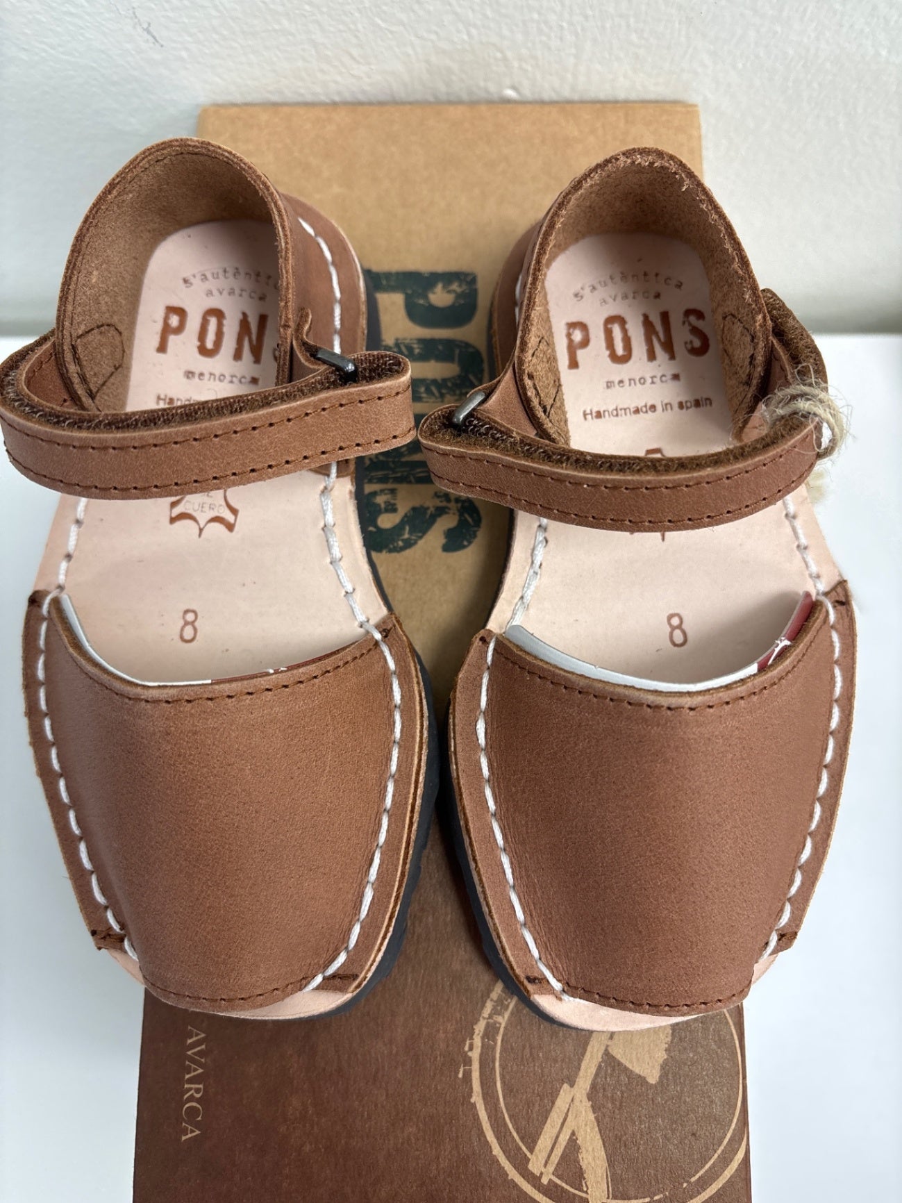 Pons | 8 | Shoes - Brown - Handmade in Spain - Leather Sandals