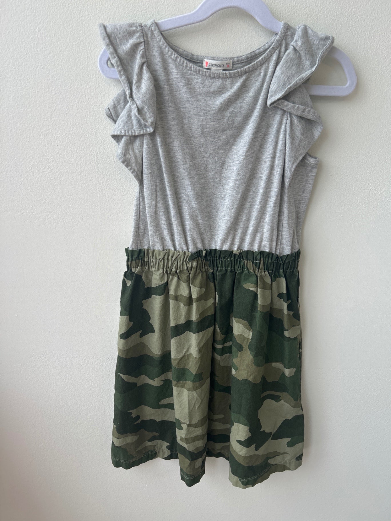 Crewcuts | 8 | Dress - Multi-Color - Camouflage mixed media
