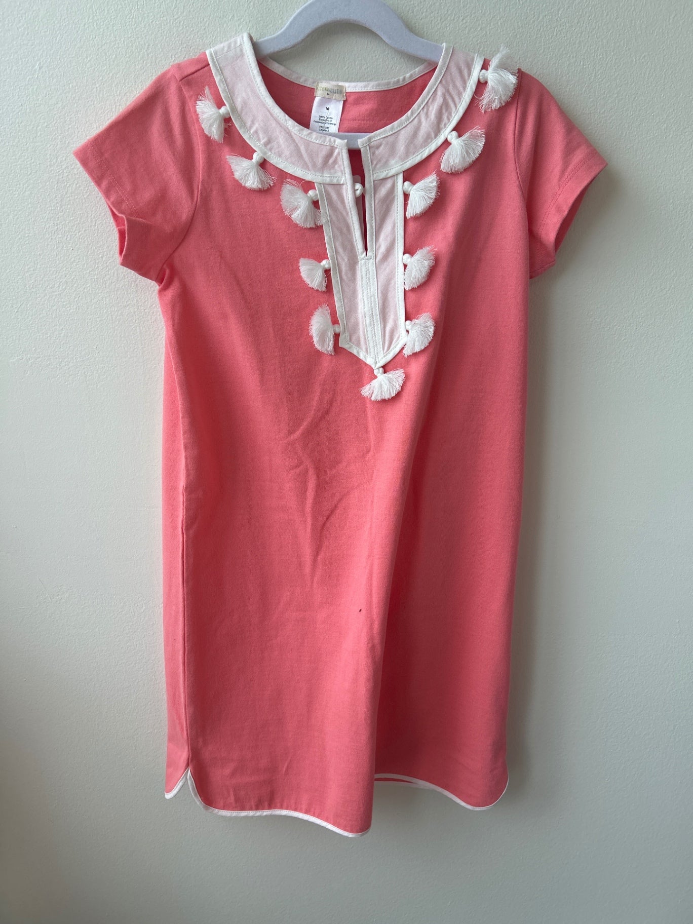 Crewcuts | 10 | Dress - Pink - Tassels