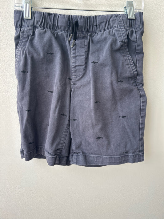 Old Navy Grey Shark Print Shorts – Size 8