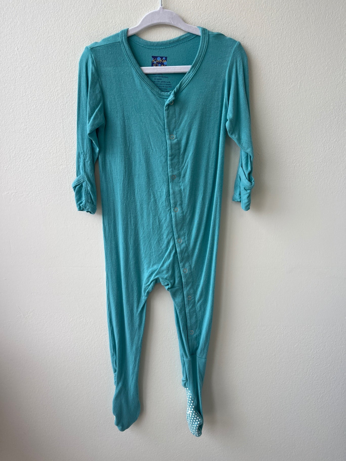 Kickee Pants | 18 - 24 Months | Onesie - Turquoise -