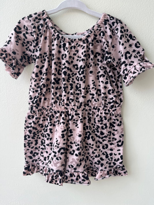 Rock-n-Beauty | 18 - 24 Months | Romper - Pink - Animal Print