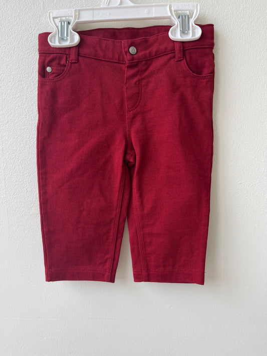 Petit Bateau | 6 Months | Pants - Red -