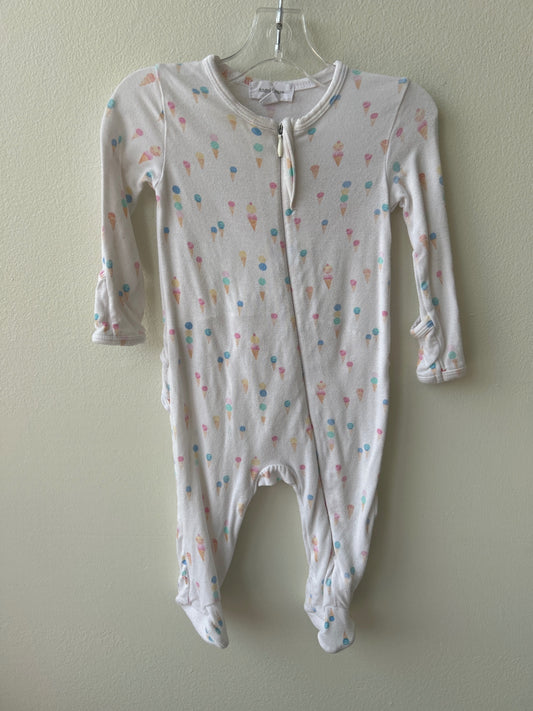Angel Dear | 0 - 3 Months | Onesie - White - ice cream cone