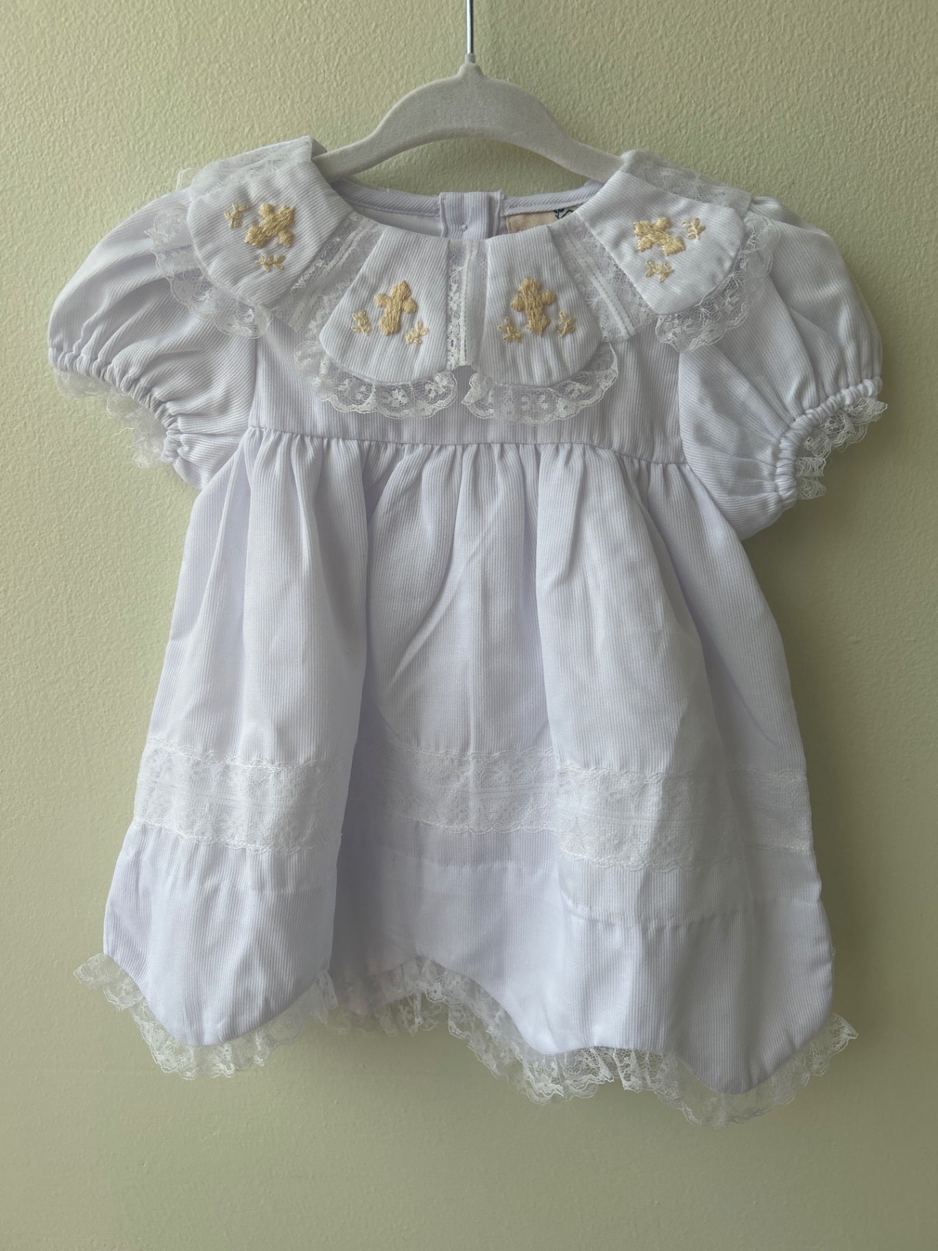 Smockingbird | 3 Months | Dress - White -