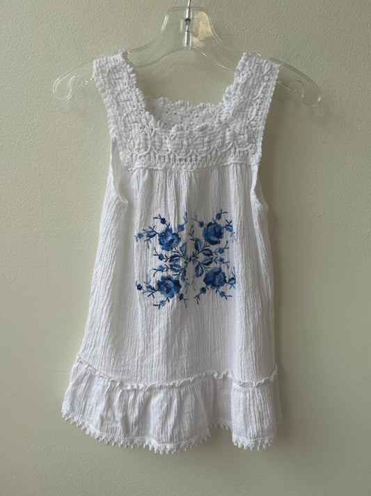 Dandelion Kids | 2T | Dress - White - Embroidered
