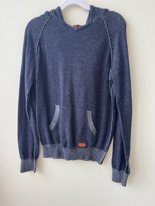 7 for All Mankind | L | Sweatshirt - Navy - Boys Tops