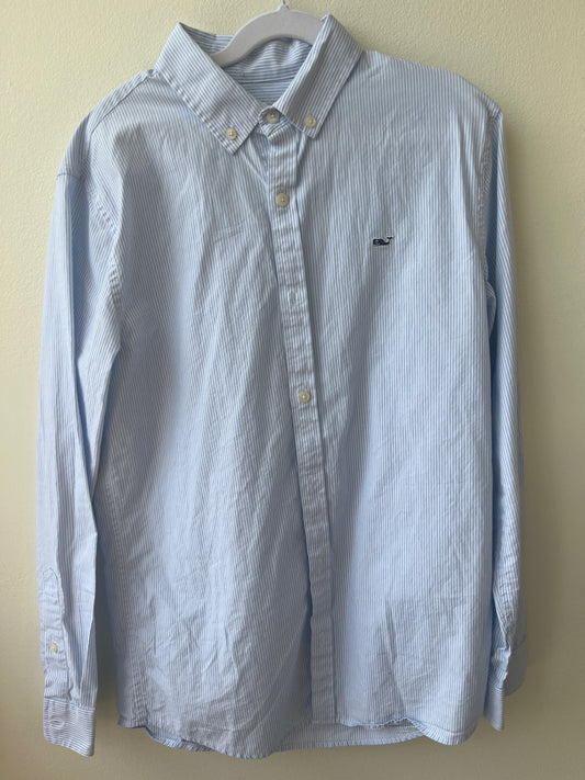 Vineyard Vines | 16 | Dress Shirt - Blue - Stripe