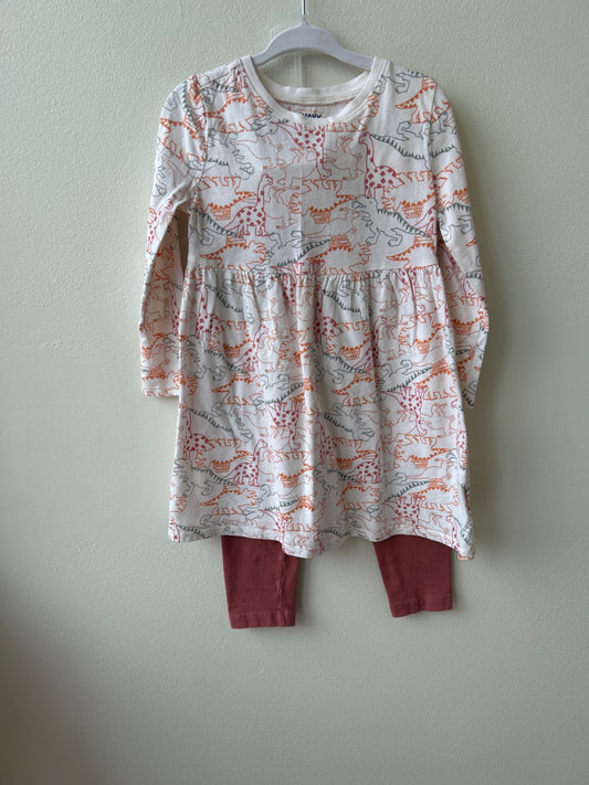 Old Navy | 4 | 2 Piece Ensemble - Ivory - Animal Print