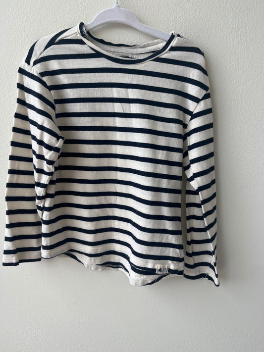 Gap | 5 | Longsleeve T-shirt - White - Navy Stripe