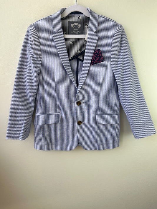 Appaman | 8 | Jacket/Coat - Blue - Stripe