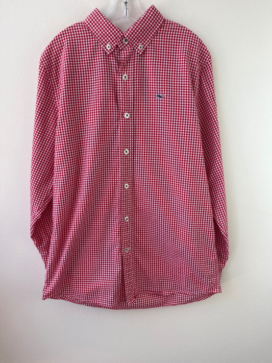 Vineyard Vines | 12 | Dress - Red - Gingham