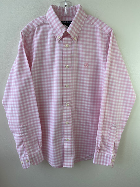 Brooks Brothers | M | Shirt - Pink - Checkered