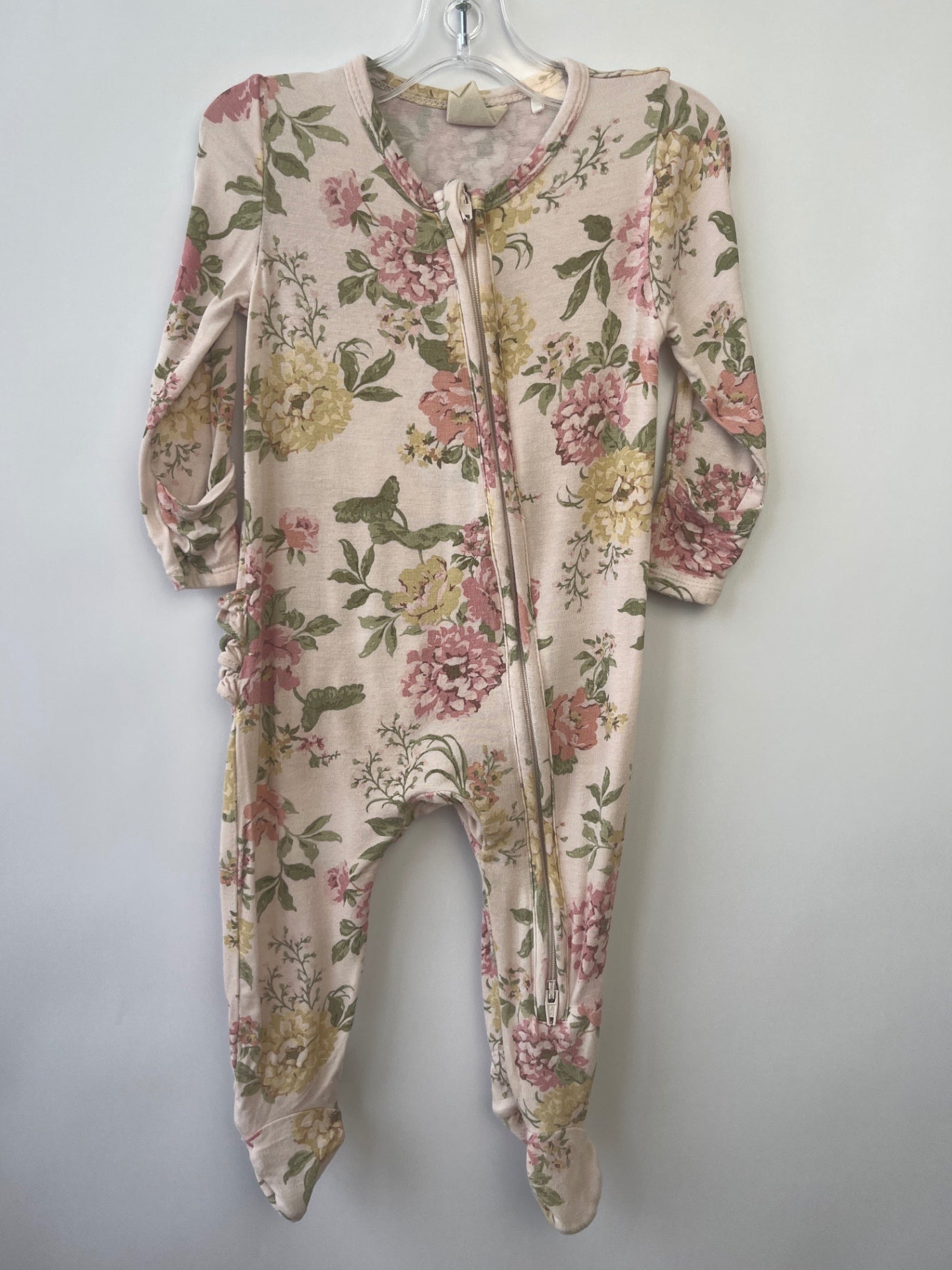 Tullabee Onesie - Pink Floral | size 3-6 Months