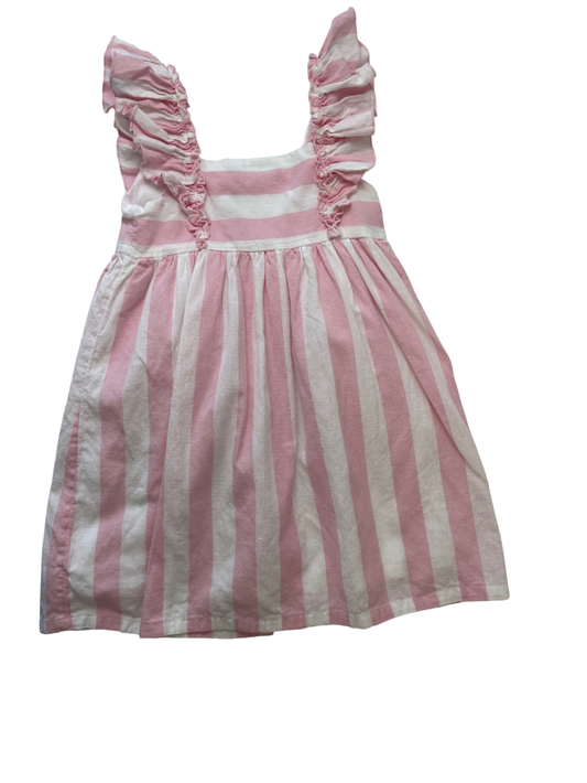 EGG New York Dress - Pink and White Stripes | size 6