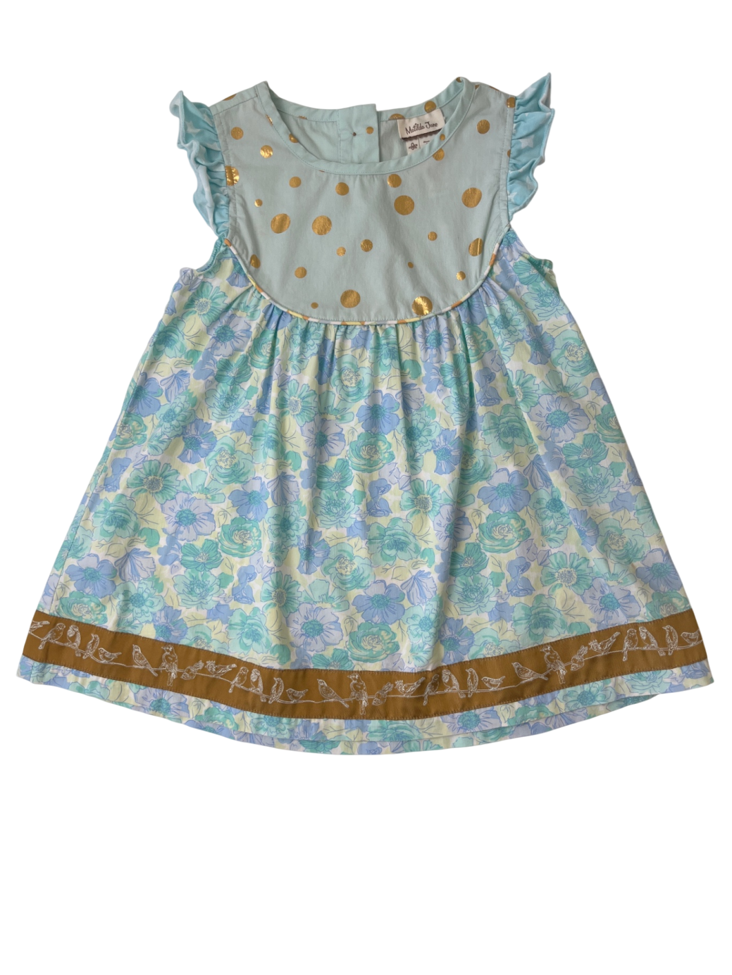 Matilda Jane Dress - Blue Floral | size 4