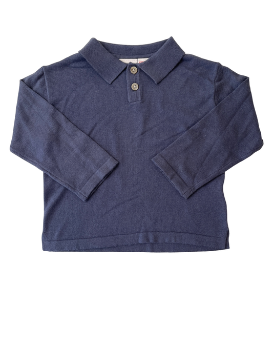 Zara Polo - Blue Longsleeve | size 18 Months