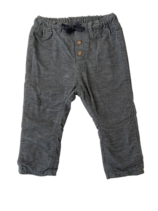 H&M Pants - Grey Drawstring | size 12 Months