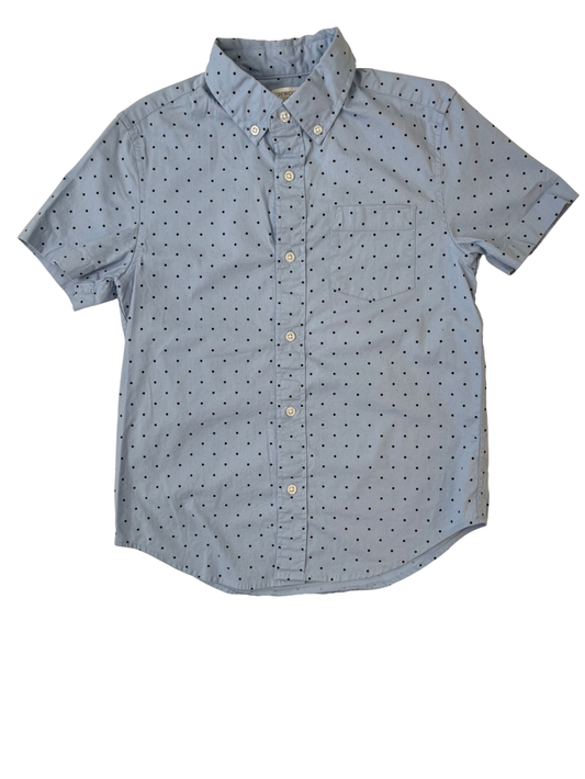 J. Crew | 10 | Shirt - Blue - Polka Dot