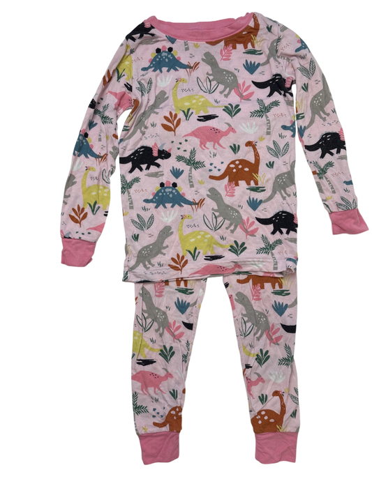 Little Sleepies Pajamas - Dinosaurs Two-Piece Pajama Set Bamboo | size 2T