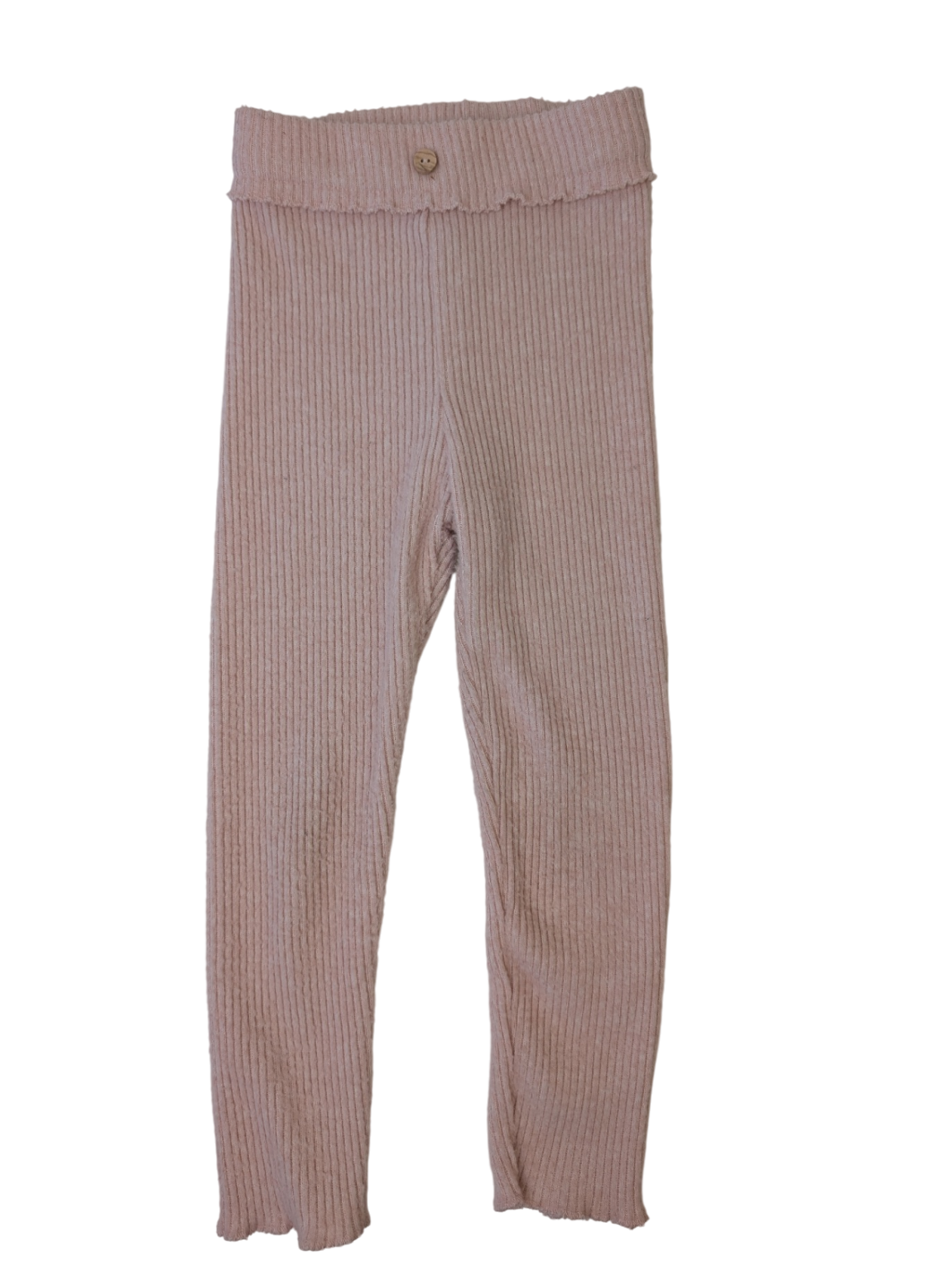 Zara Pants - Pink Ribbed Knit | size 2-3T