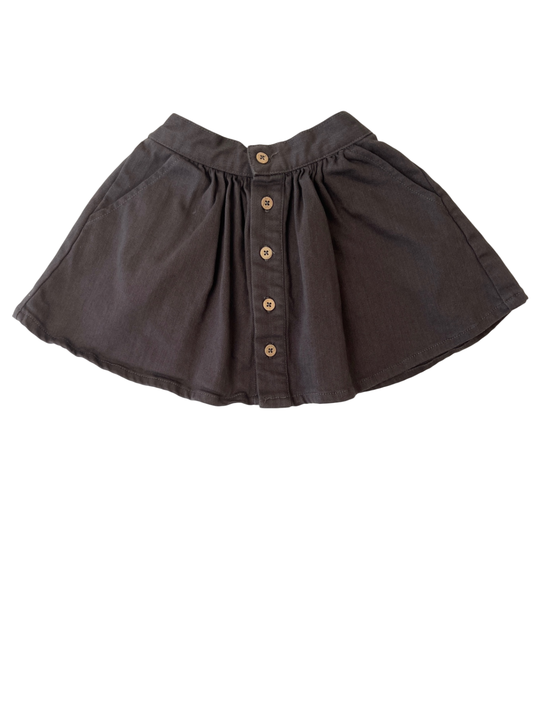Rylee + Cru Skirt - Grey Denim | size 2-3T
