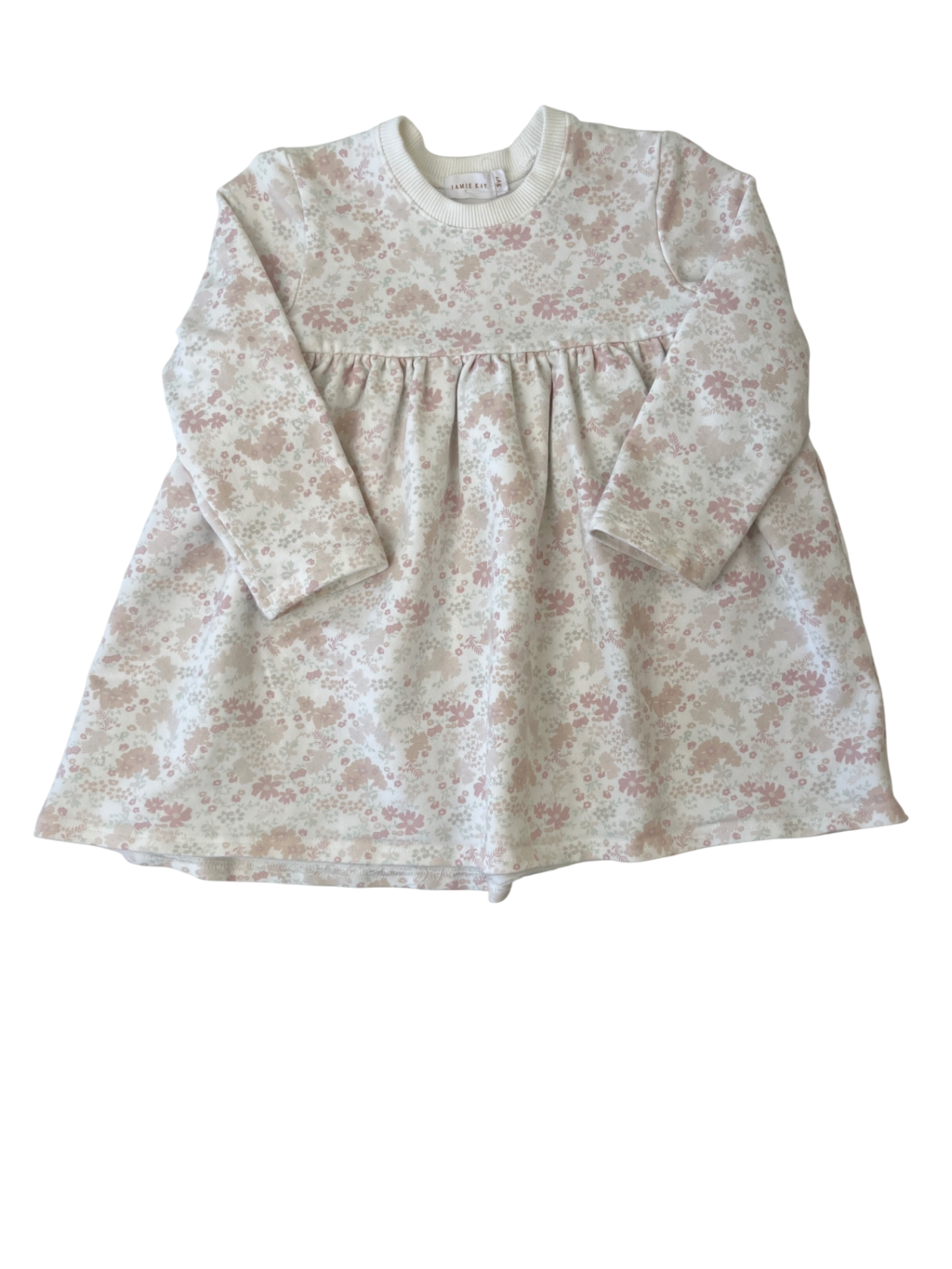 Jamie Kay Sweatshirt Dress - White Floral | size 3T