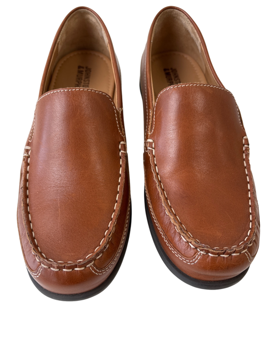 Johnston & Murphy Shoes - Brown Locklin Venetian Loafer | size shoe 5