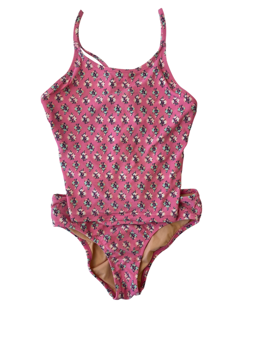 Crewcuts Swimsuit - Pink 2 PC floral | size 8