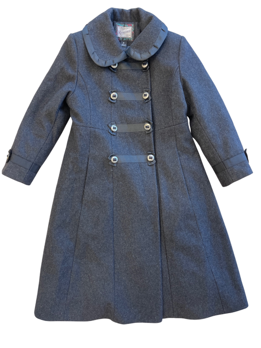 Rothschild Coat - Black Wool | size 8