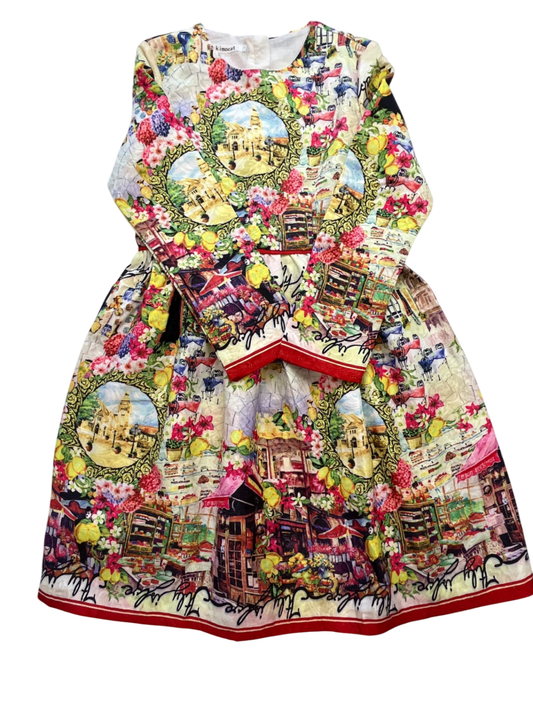 Kimocat Dress - Multicolor Italy | size 12