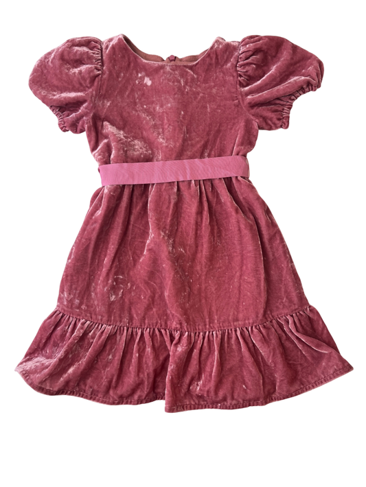 Crewcuts Dress - Pink Velvet | size 4T