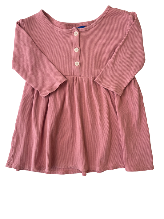 Maison Me Dress - Pink with Buttons | size 5