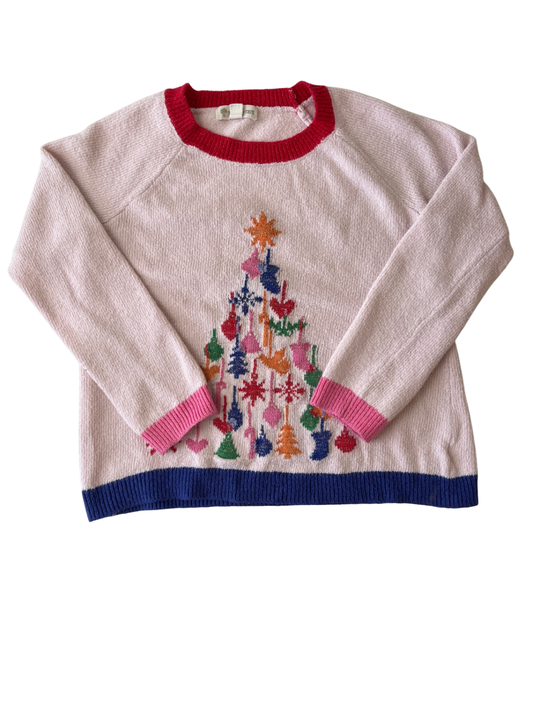 Tucker + Tate Sweater - Pink Christmas Tree | size 6