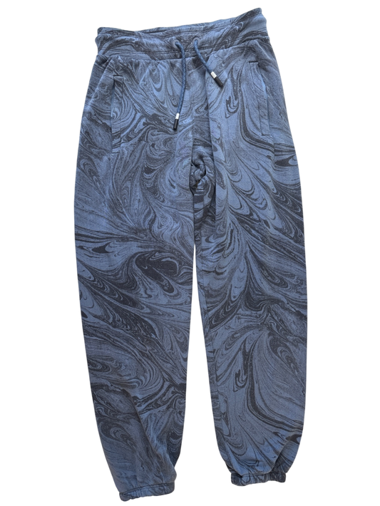 Athleta Girl Joggers - Blue Swirl | size 8-10