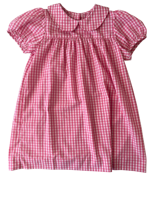 Beaufort Bonnet Dress - Pink Gingham | size 7