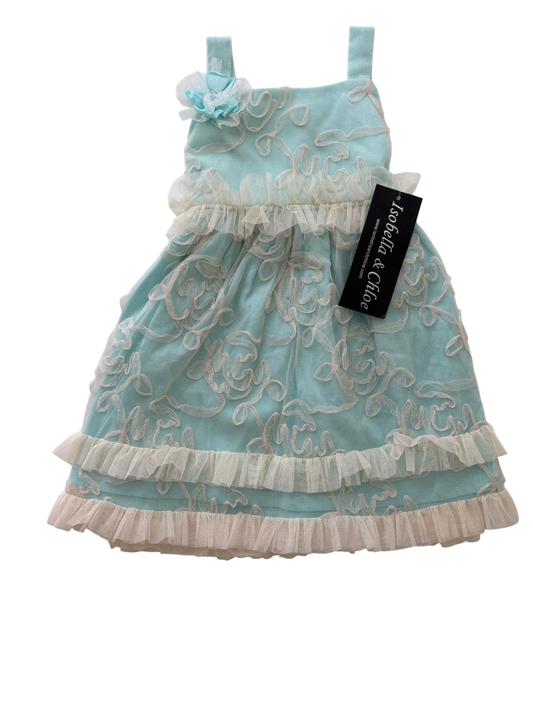 Isobella & Chloe Dress - Blue Tulle | size 2T