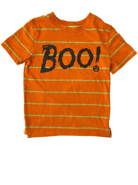 Cat & Jack Shirt - Orange Boo Graphic | size 5T