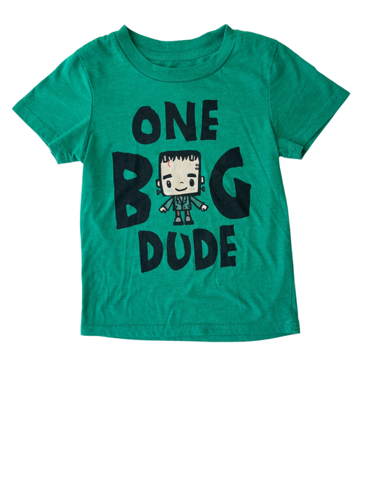 Univeral Studios Shirt - Green Frankenstein Graphic | size 4T