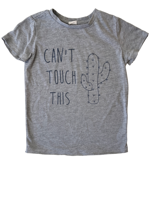 EGG New York Shirt - Grey Cactus Graphic | size 6