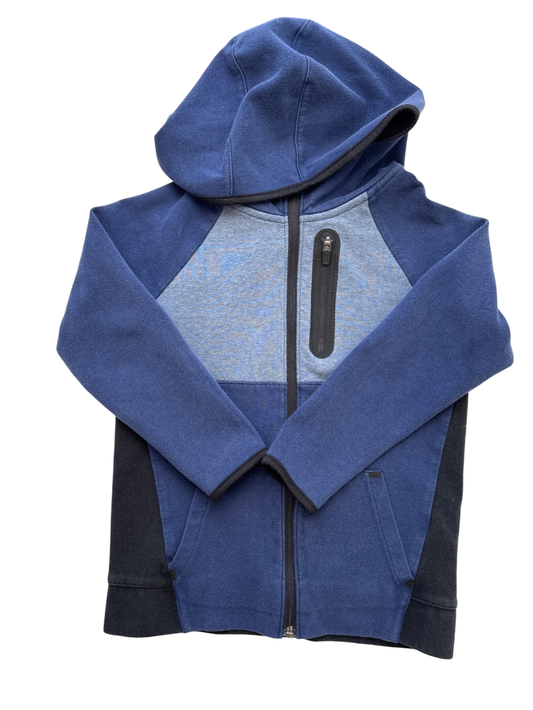 Old Navy Sweatshirt - Navy zip up hoodie | size 5