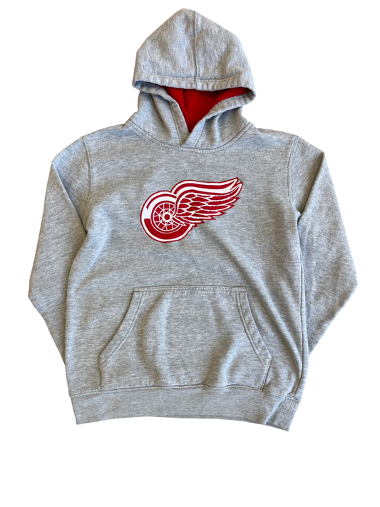 NHL Sweatshirt - Grey - Red Wings Graphic | size XL