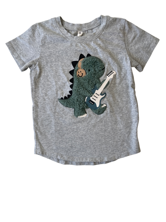 Hux T-Shirt - Grey Sherpa Dino | size 6