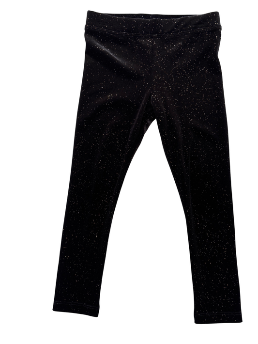 Crewcuts Leggings - Black Sparkle | size 4T