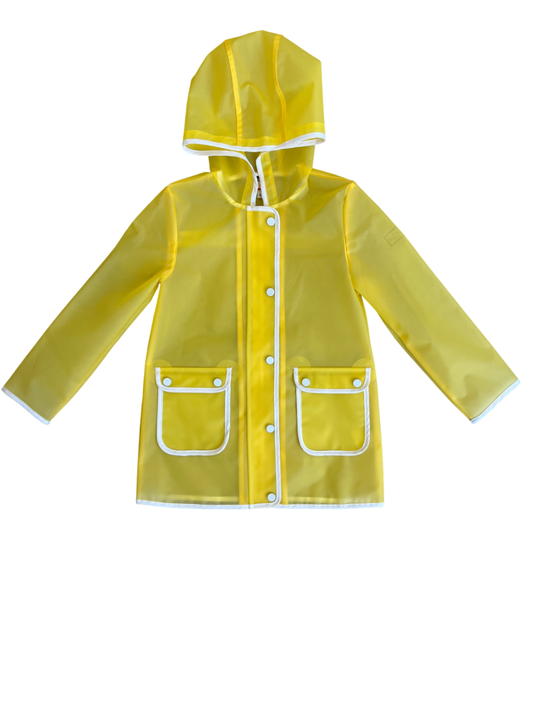 Hunter Raincoat - Yellow Solid | size 5T