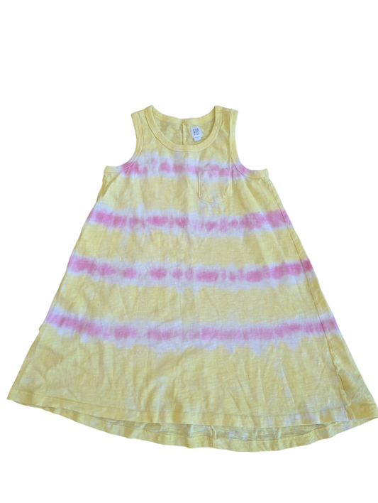 GapKids Dress - Yellow Tie Dye | size S